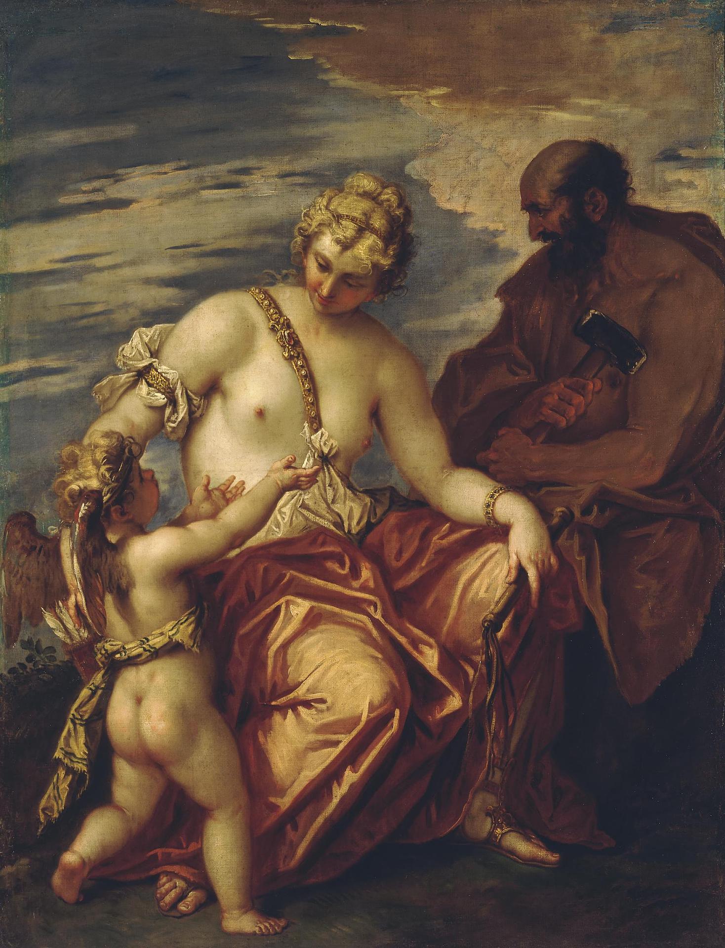 Venus, Cupid and Vulcan